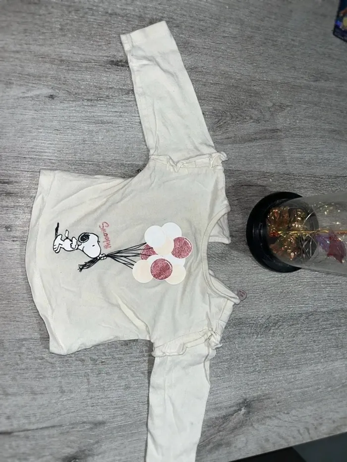🎈 T-shirt Snoopy avec ballons 🎈 - photo numéro 2