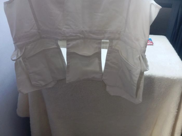 Veste de travail multipoches blanche Neuve - photo numéro 6