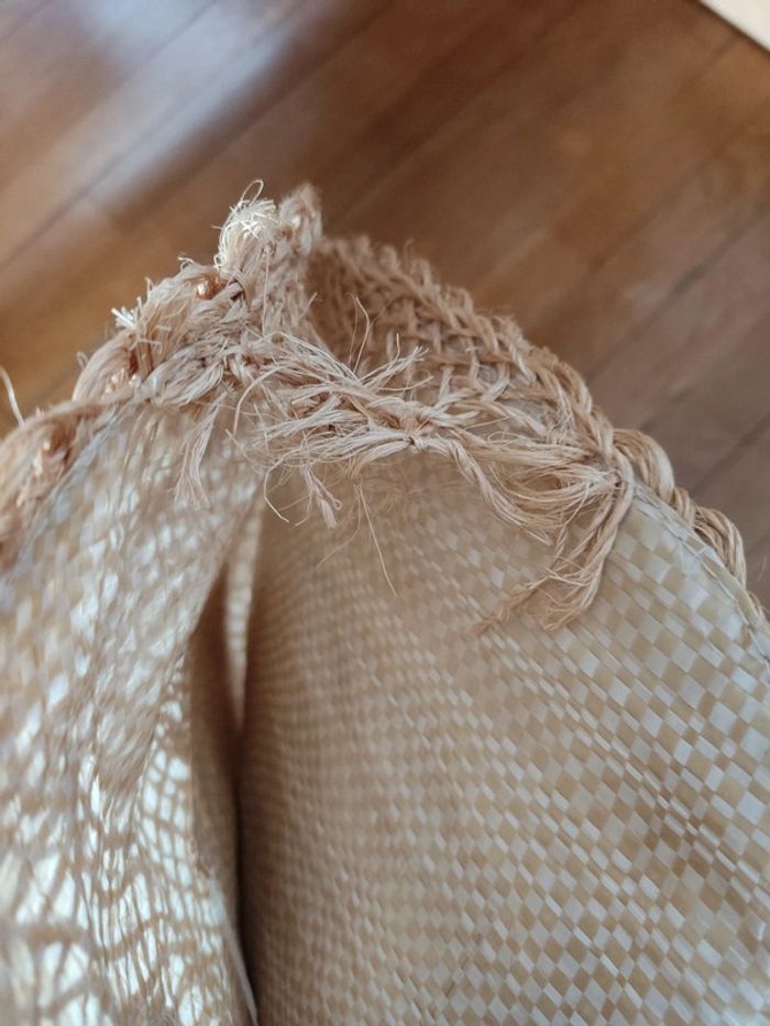 Sac artisanal en paille Made in Philippines - photo numéro 8