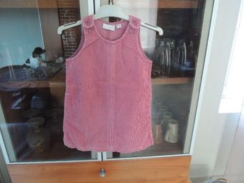 Robe en velours kiabi 3 ans