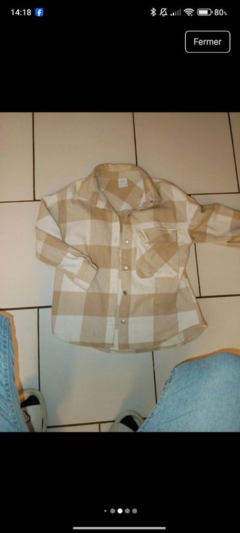 Surchemise fille