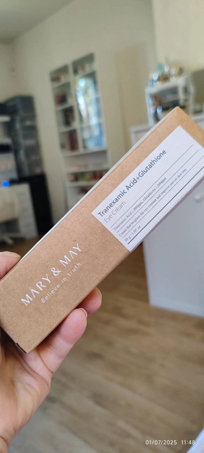 Kbeauty Mary & May Crème Contour Des Yeux Tranexamic Acid + Glutathione Eye Cream 30 gr - photo numéro 12