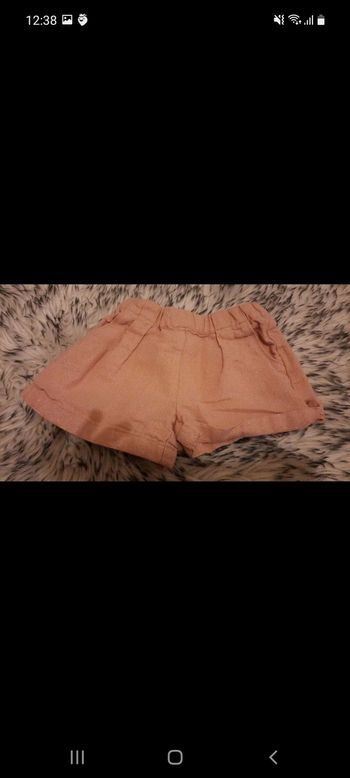 Short pailletée 3 ans