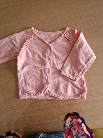 Gilet couleur pêche corail