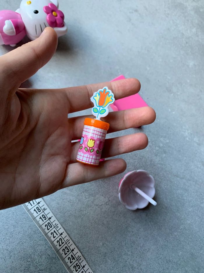 Lot hello kitty maman et fille valise parasol fleur élastique cheveux - photo numéro 15