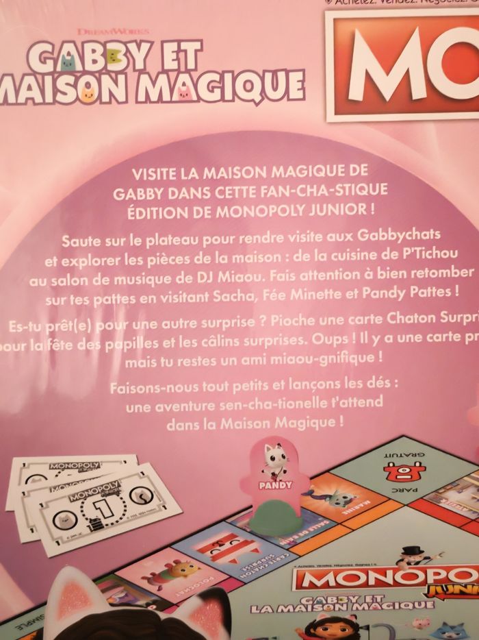 Monopoly Junior Gabby et la maison magique - photo numéro 6