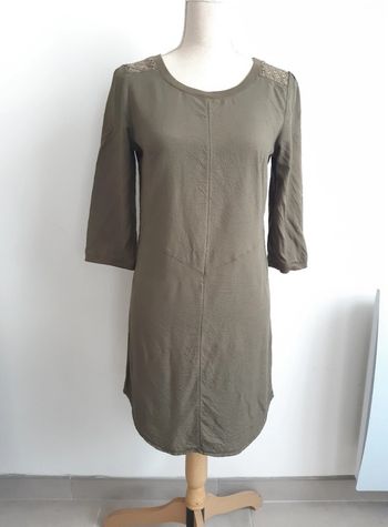 Robe kaki Camaïeu T36
