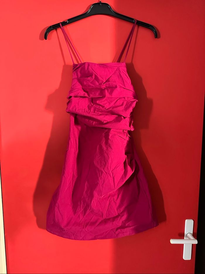 Robe fushia