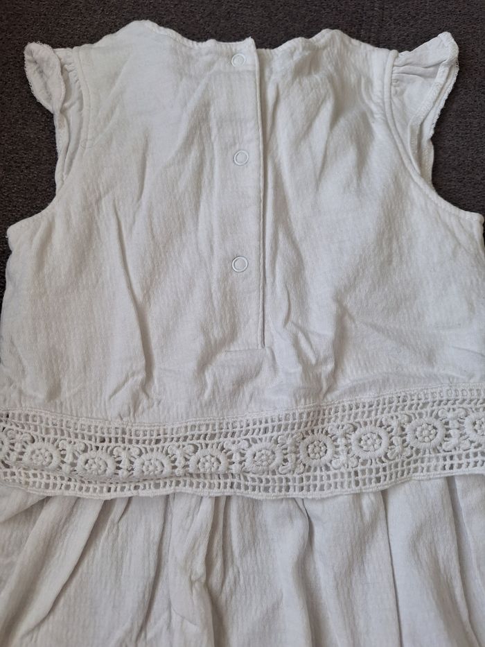Robe blanche 12 mois Gemo - photo numéro 5