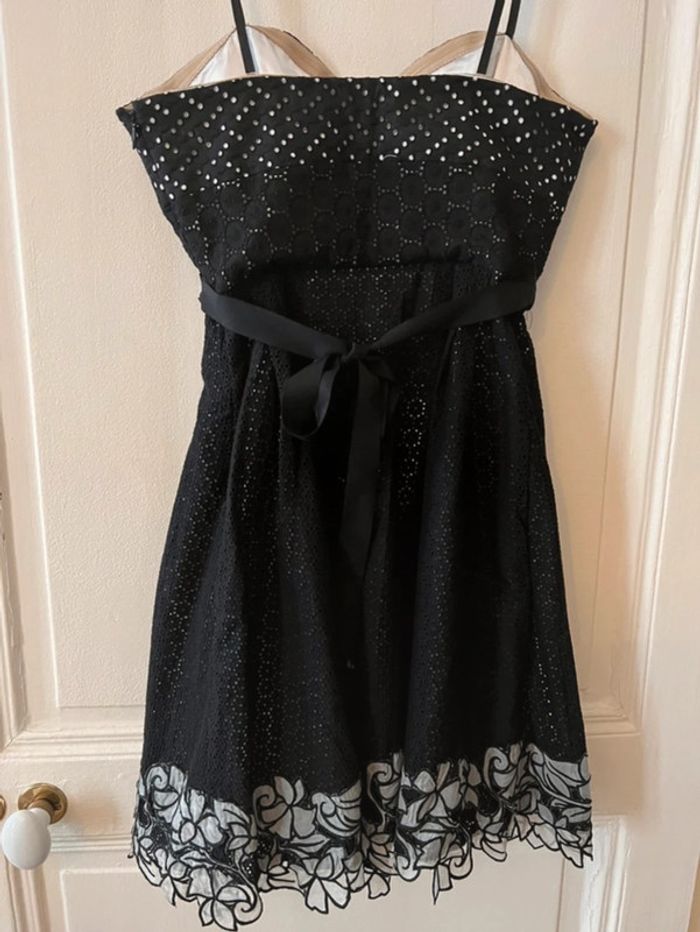 Robe bustier cocktail noire taille 34 - BCBGmaxazria - photo numéro 3