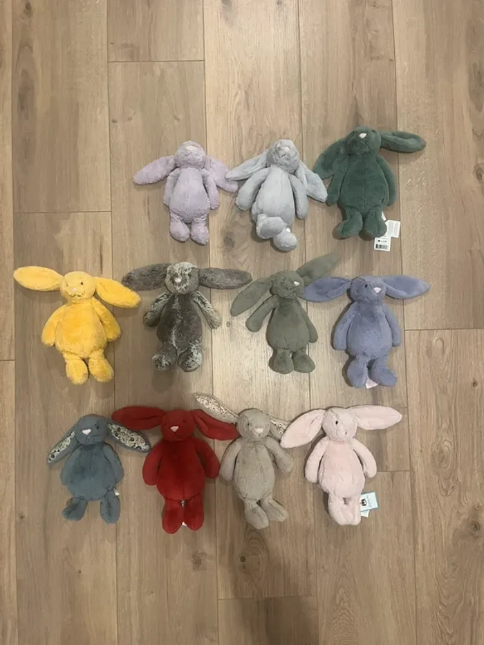 Collection lapin jellycat