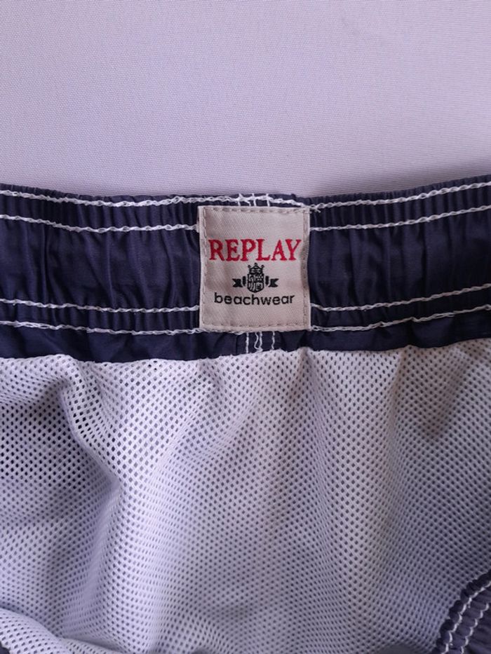 Short de bain Replay beachwear taille L - photo numéro 4