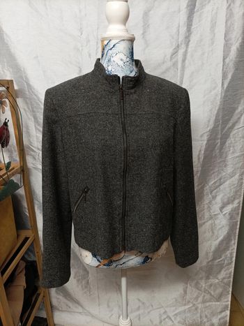 Blazer gris moucheté, taille 40