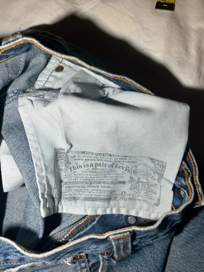 Jean levi’s 501 w34 L32 straight leg button fly - photo numéro 13