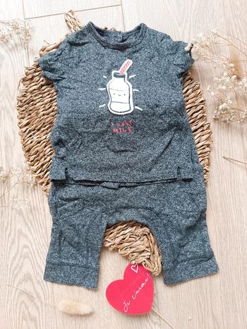 Ensemble bébé mixte 6 mois Kiabi