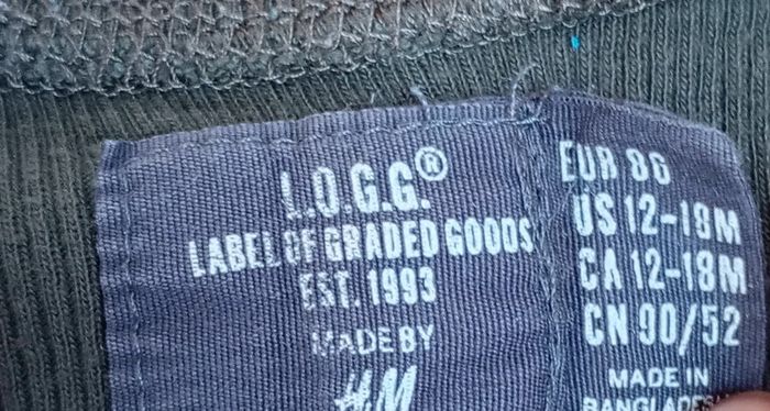 T-shirt kaki 12 mois H&M - photo numéro 4