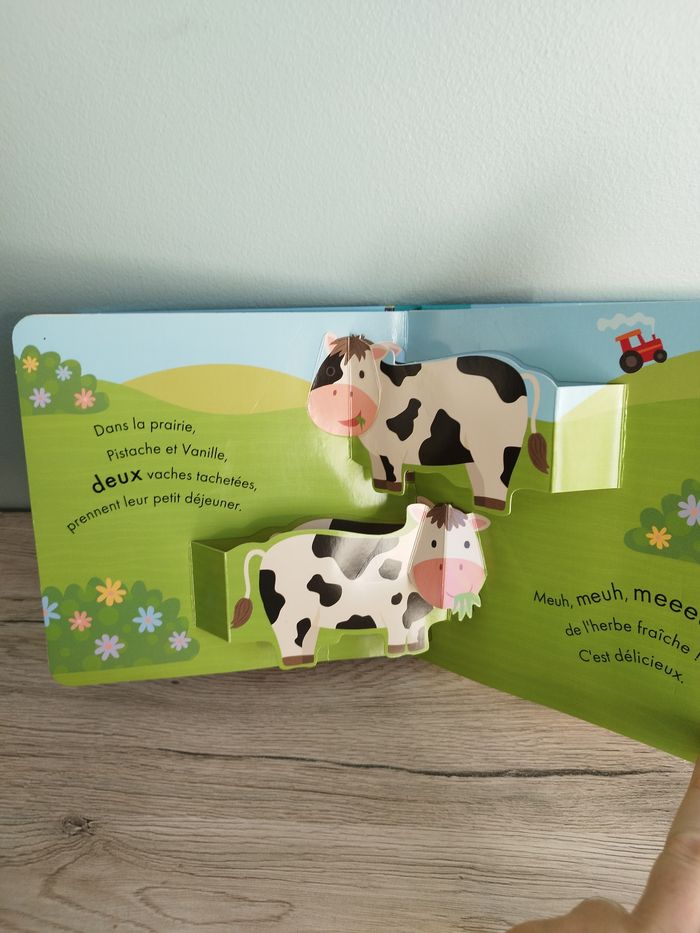 Livre pop-up un deux bêê meuh - photo numéro 2