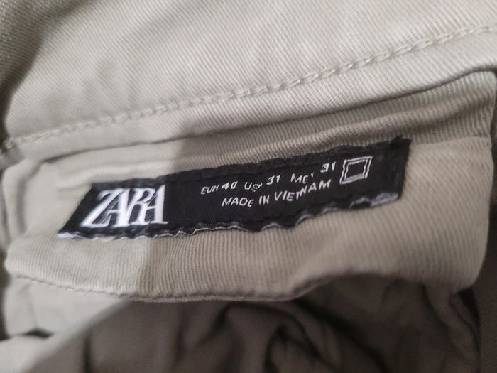 Pantalon cargo zara Taille 40 - photo numéro 3