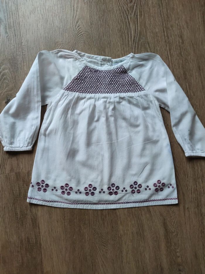 Tunique fille 18 mois
