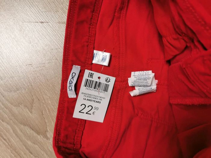 Jupe okaidi neuve avec étiquette - photo numéro 2