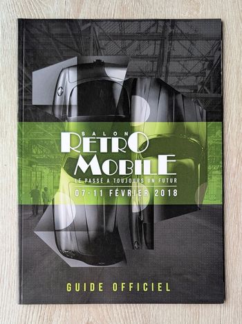 Guide officiel Rétromobile 2018