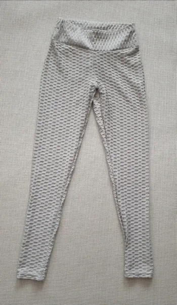 Legging femme gris clair