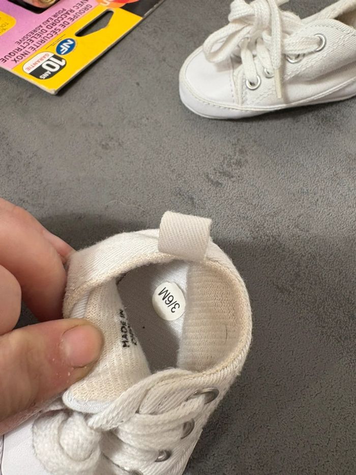 Baskets blanche 3m - photo numéro 4