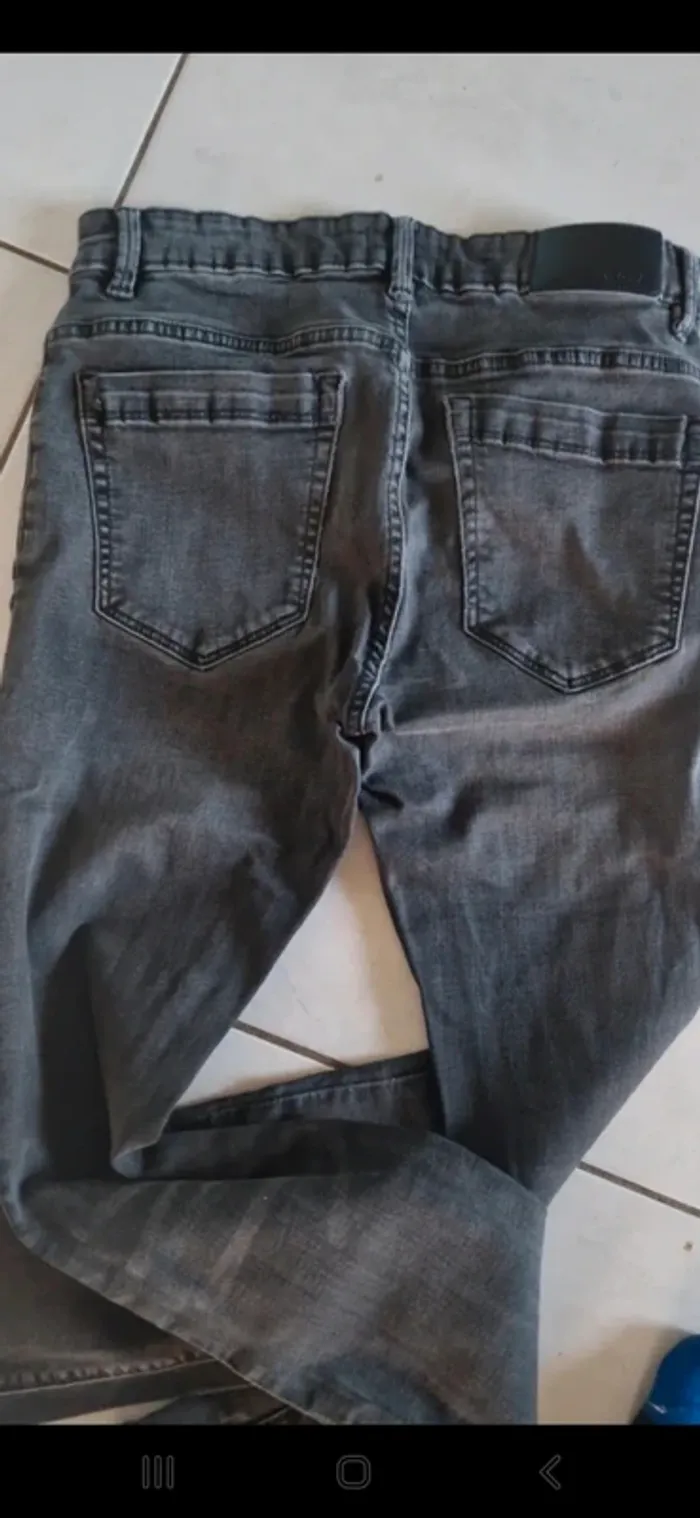 Jeans femme taille 40 pull and bear - photo numéro 3