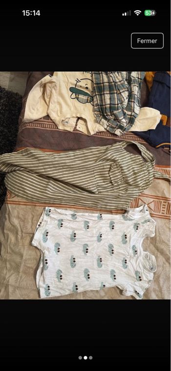 Lot vêtement 12/18 mois