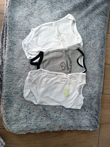 Lot 3 bodies manches longues