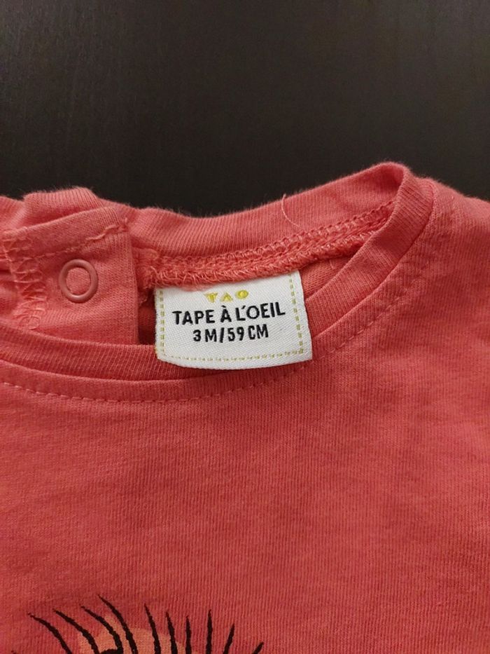 Tee shrit bébé fille - photo numéro 3