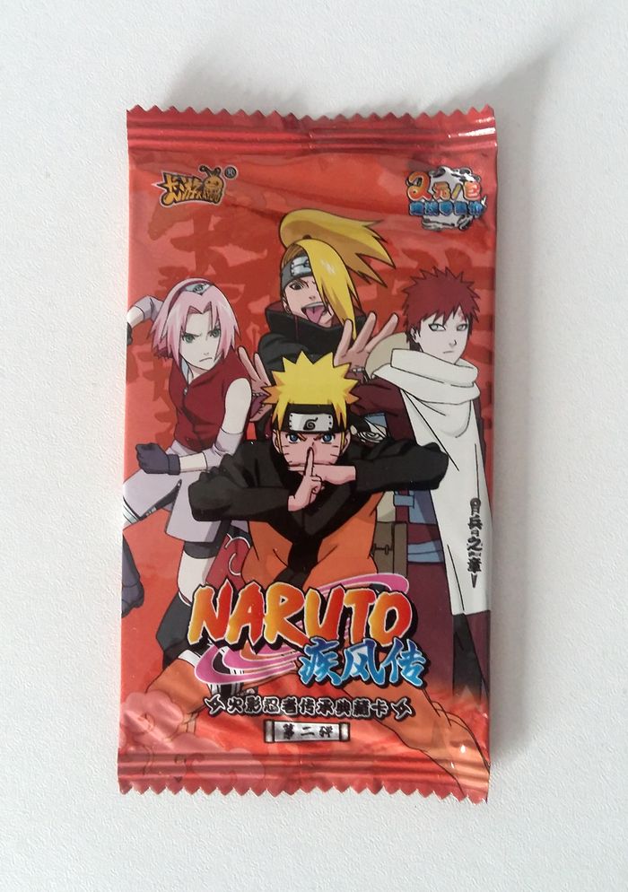 Boosters cartes NARUTO T2W2 (SCELLÉ) - photo numéro 2