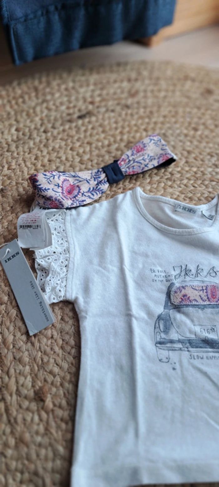 T shirt avec bandeau 18 mois - photo numéro 5