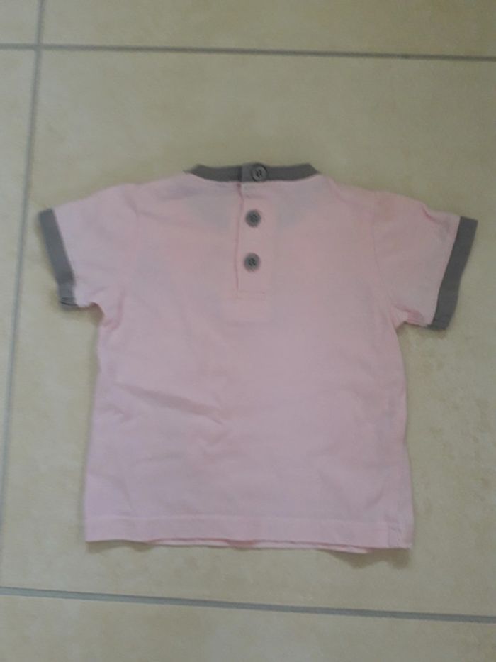 Lot salopette + t-shirt t 6 mois - photo numéro 7