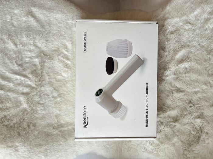 Autolaveuse, Brosse de nettoyage électrique Rotative Keenstone rechargeable sans fil avec 3 têtes po