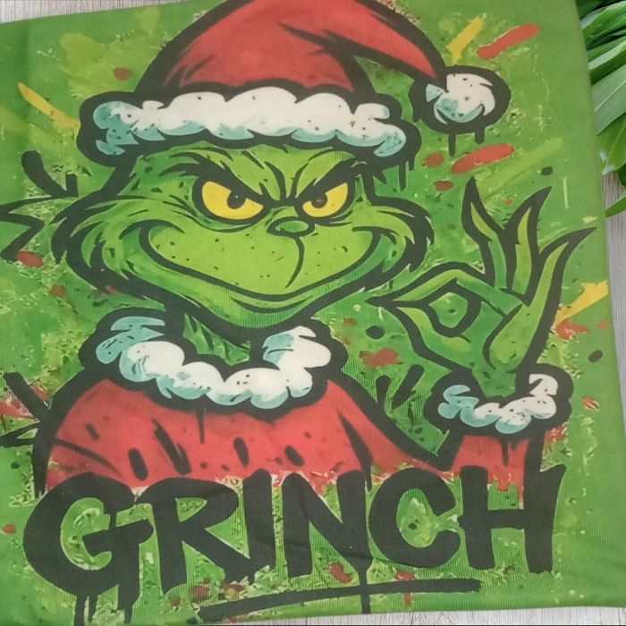 Housse de coussin Grinch Noël - photo numéro 2