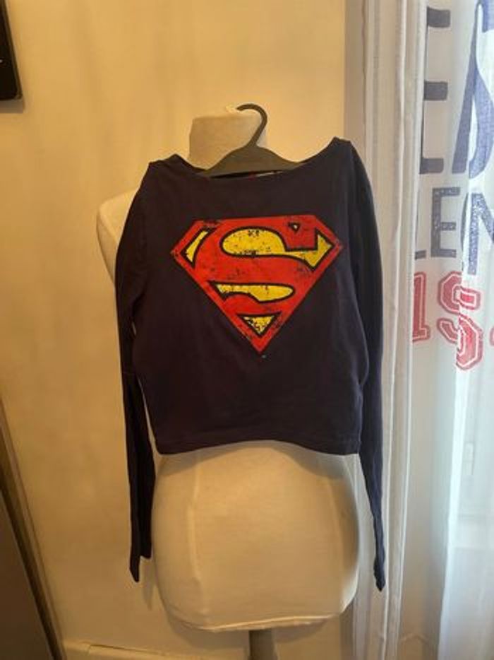 Crop top Superman