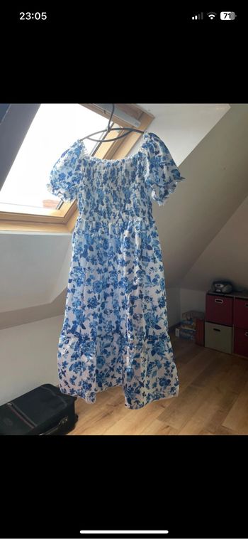 Robe bleu