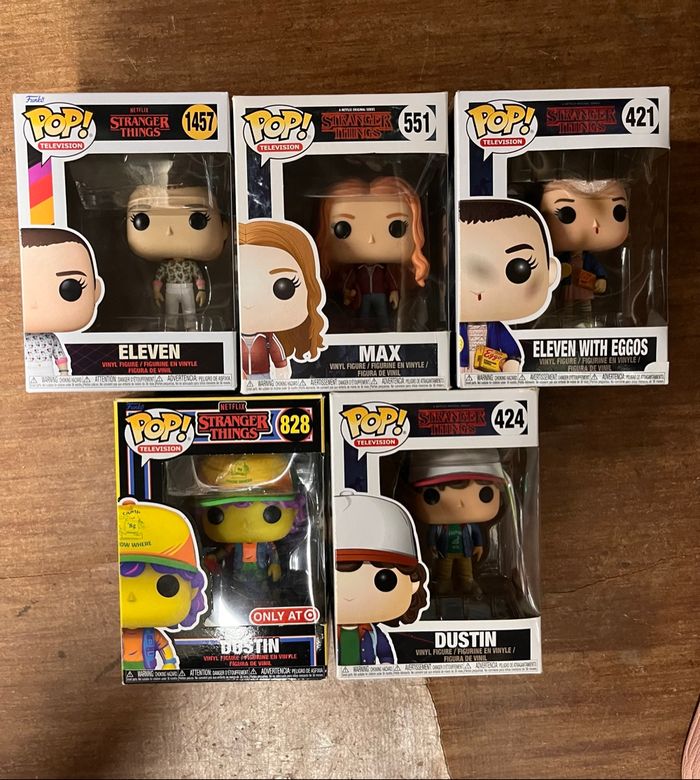 Funko pop stranger things lot