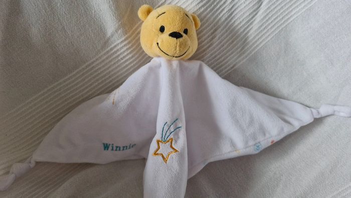 Doudou plat winnie l ourson nicotoy - photo numéro 2