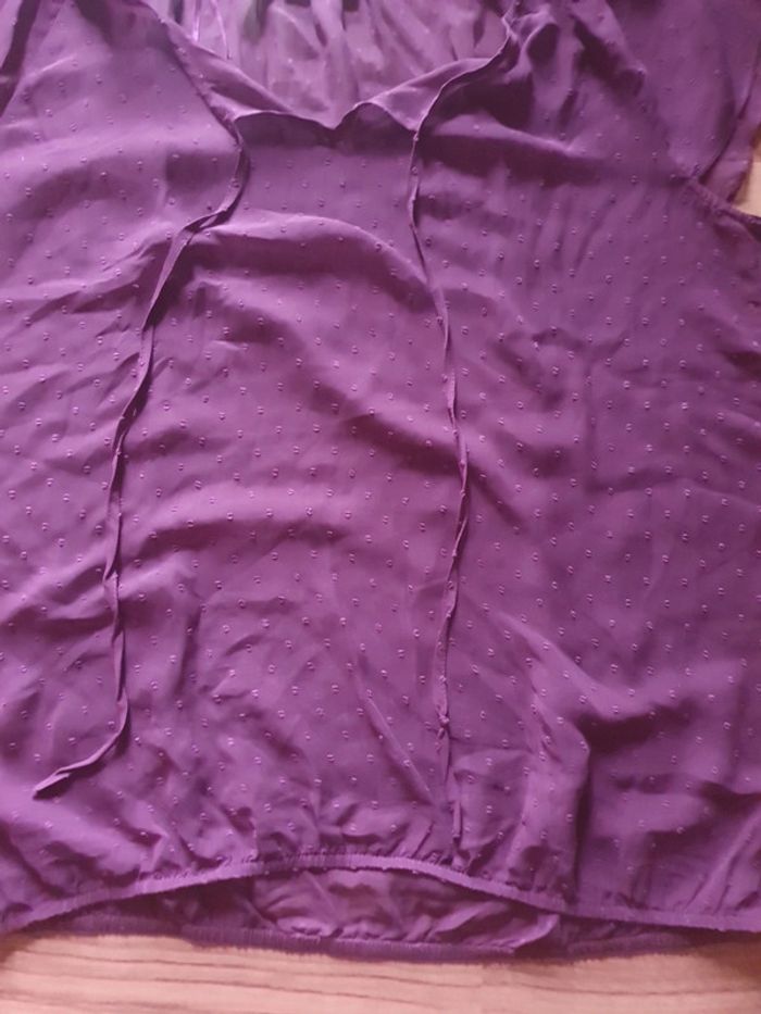 blouse violet Jessica t42 a 44 - photo numéro 2