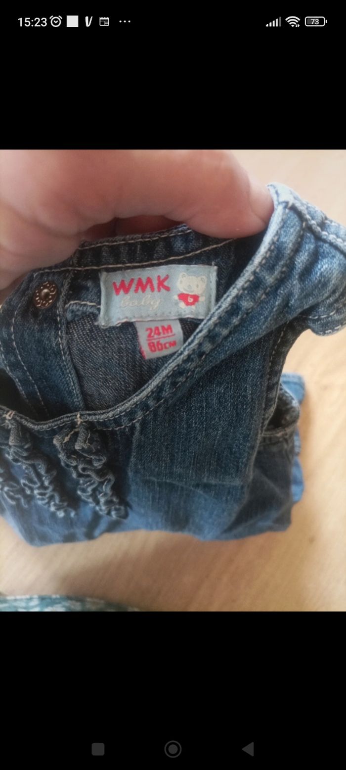 Robe en jeans 24 mois - photo numéro 4