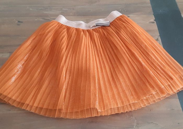 Jupe tulle camel doré