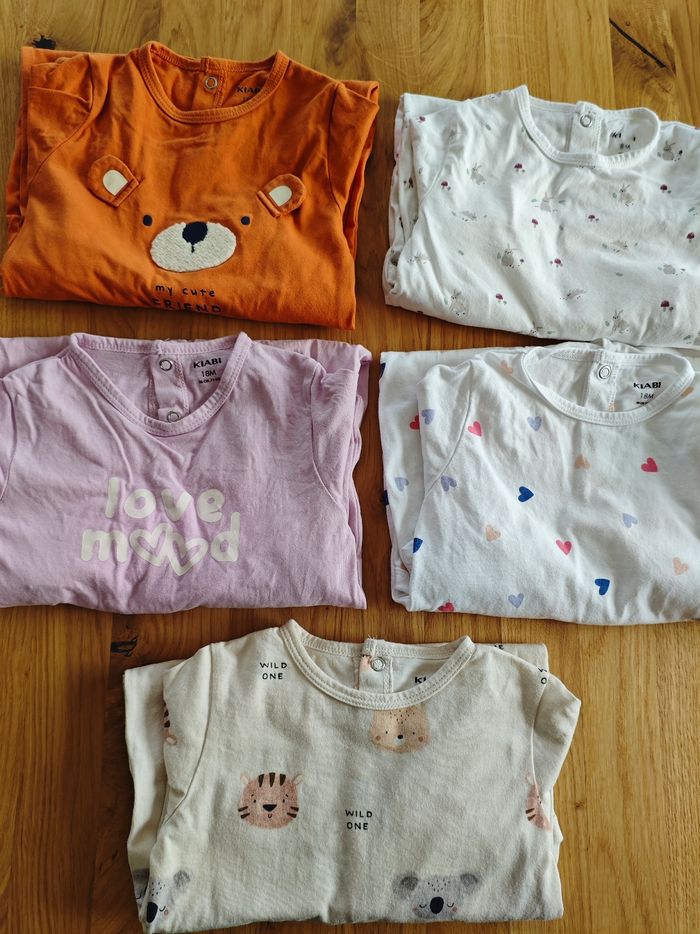 Lot de 5 dors-bien – Taille 18 mois