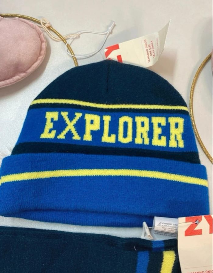 Bonnet + écharpe garçon - neuf - Zippy - photo numéro 3