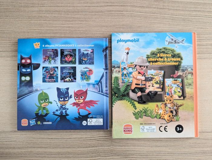 Lot livre pyjamasques & playmobil - photo numéro 2