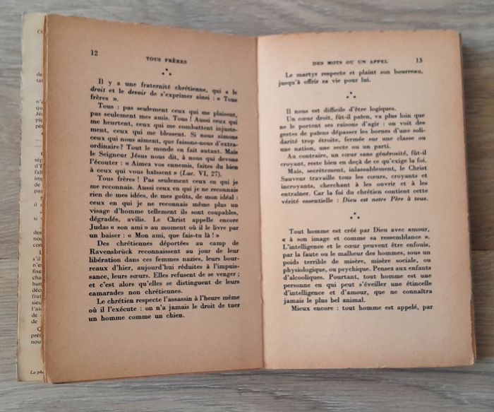 Henri le Sourd curé de Saint-Sulpice , Tous frères - présence chrétienne - photo numéro 8