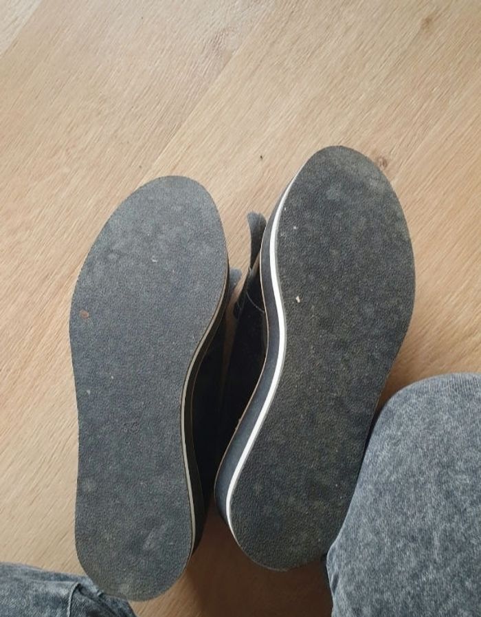 Derbies mocassin à semelle épaisse vernis BOCAGE taille 36 - photo numéro 3
