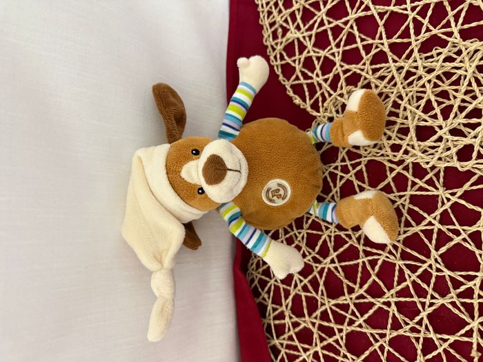 Doudou musical chien beige marron GIPSY - photo numéro 5