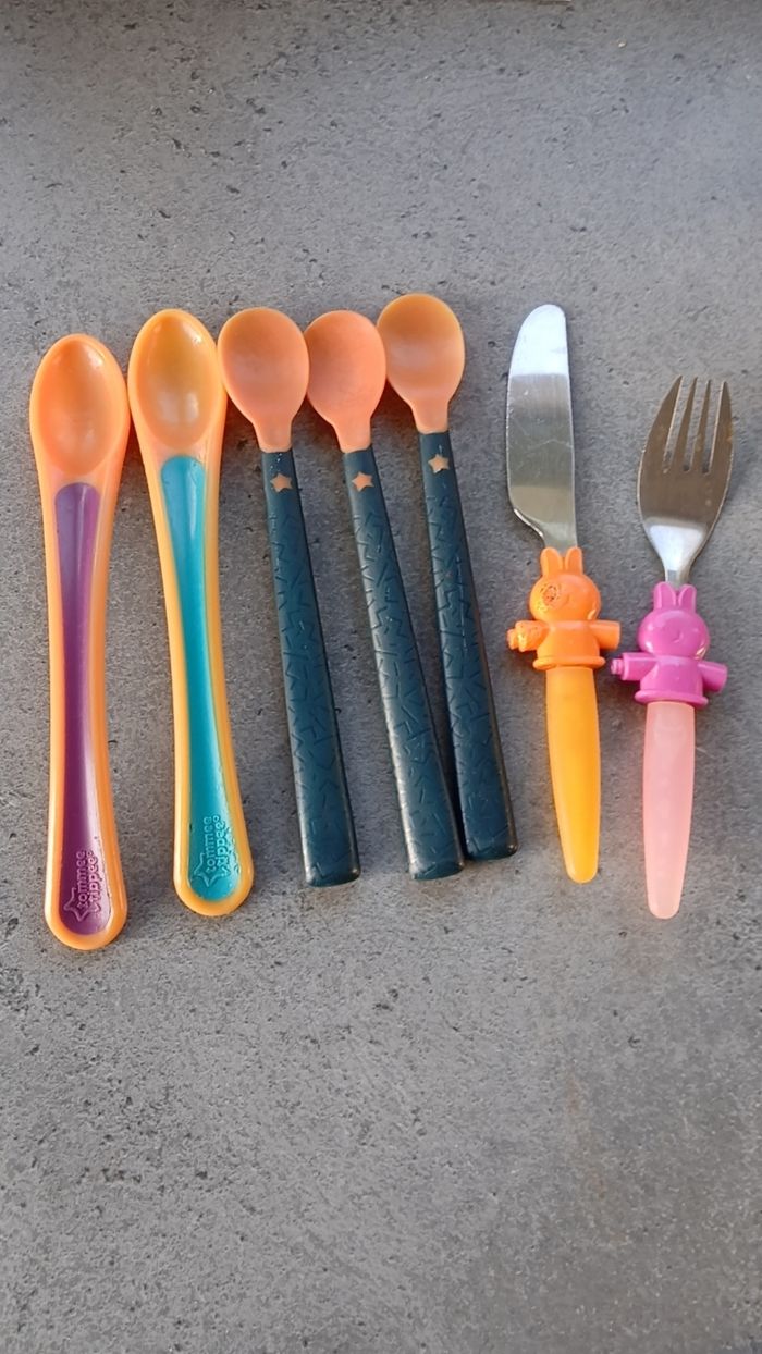 Lot couverts bébé